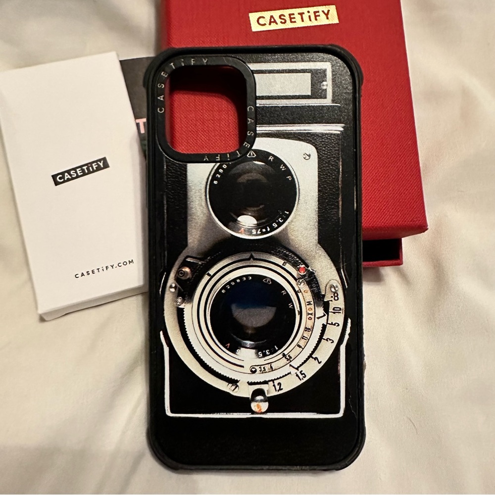 Casetify Ultra Impact Vintage Camera Case IPhone 12 Pro